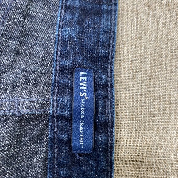 Levi's Made Crafted Tack Slim Denim Jeans Men's 29 x 32 Blue Japanese Fabric - Picture 5 of 16